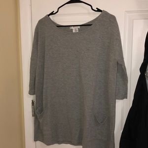Grey T-Shirt Dress